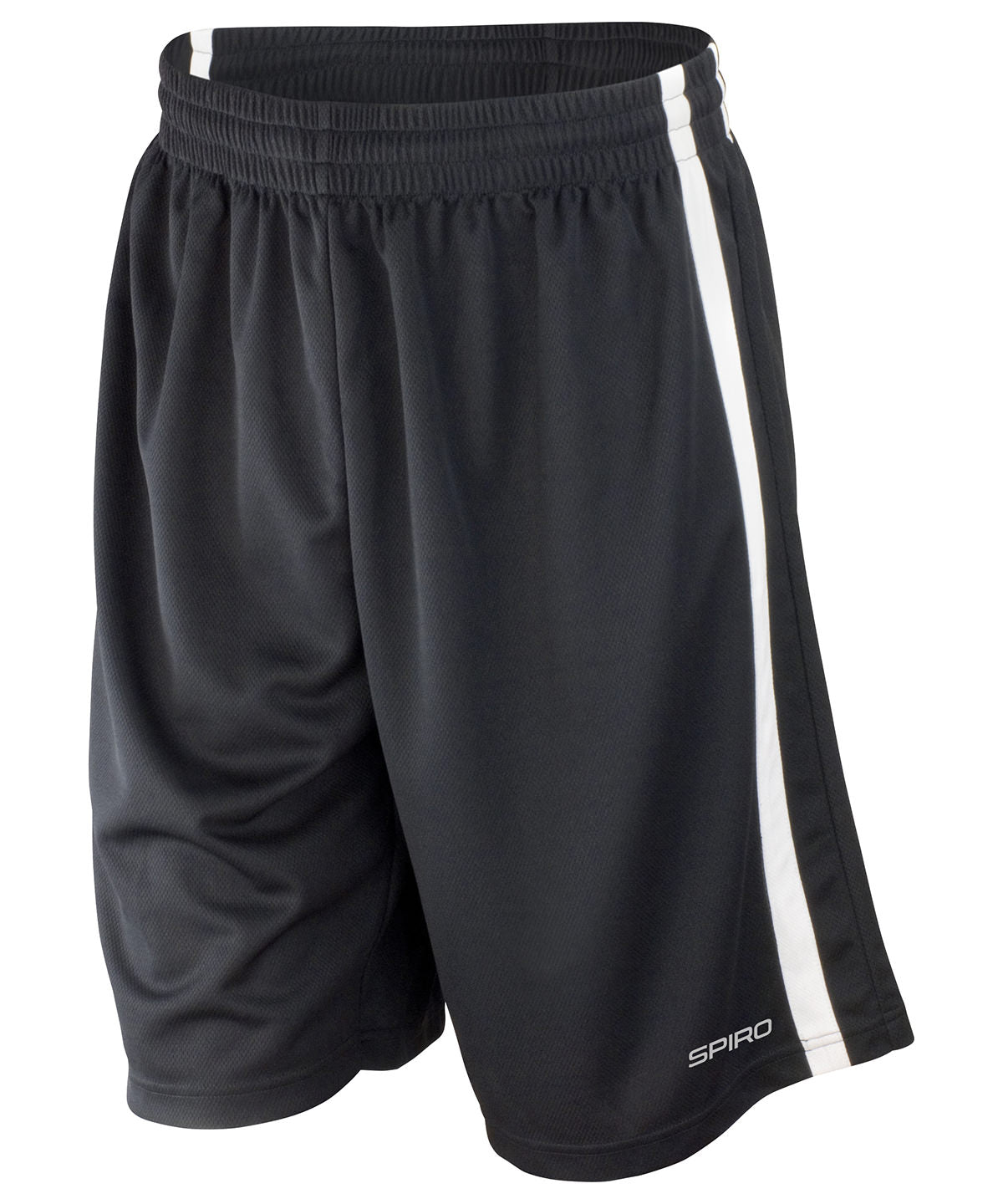 Basketball quick-dry shorts - S279M - Black White - Customisable Shorts
