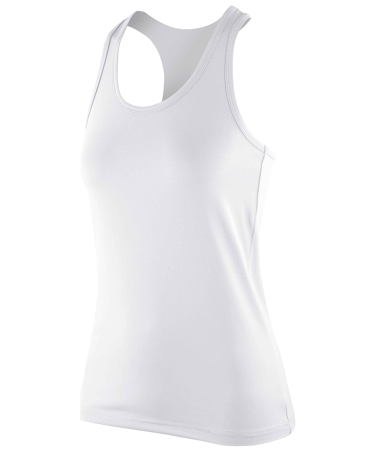 Softex Fitness Top - S281F - White - Customisable Sportswear