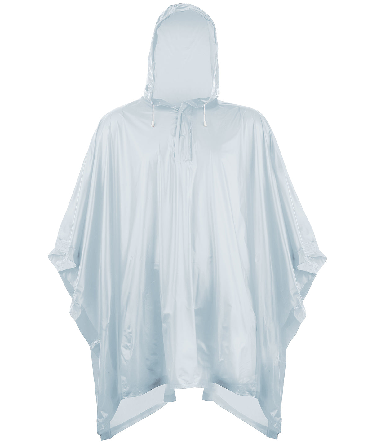 Plastic poncho - SC010 - Silver One size - Customisable Ponchos