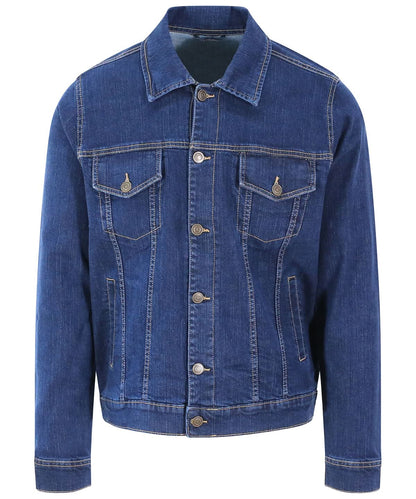 AWDis So Denim Noah denim jacket SD060 - Dark Blue Wash - Customisable Jacket