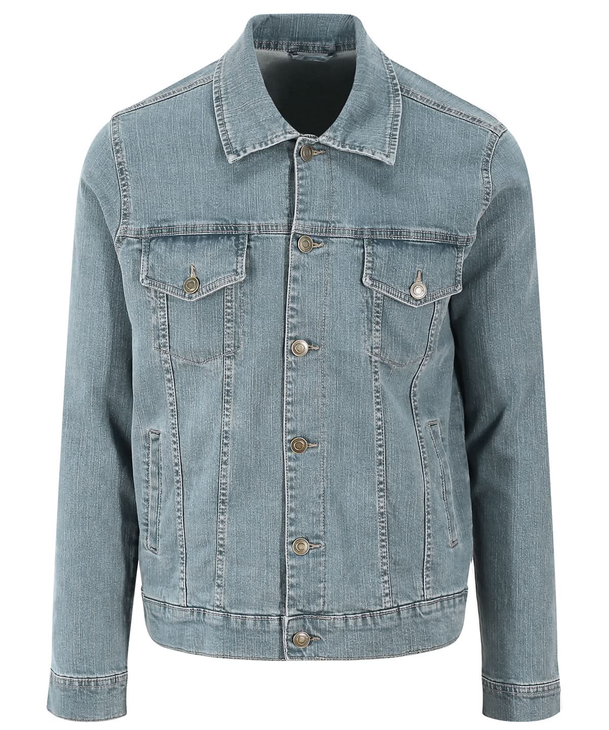 AWDis So Denim Noah denim jacket SD060 - Light Blue Wash - Customisable Jacket