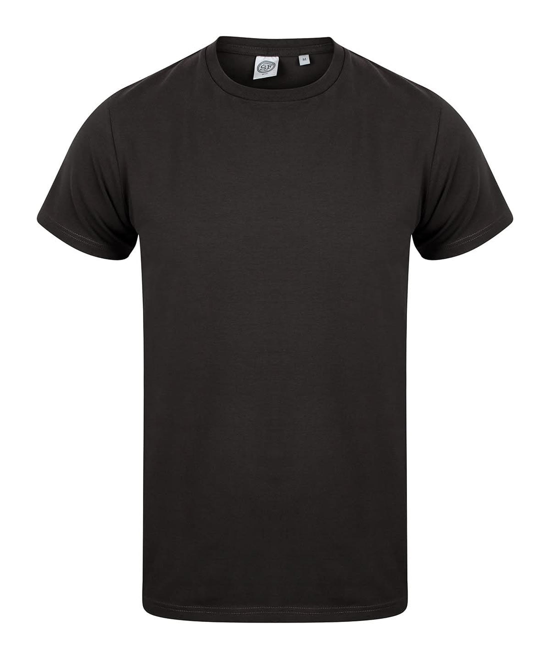 Mens feel good stretch t shirt 121 - SF121 - Black* - Customisable T-Shirt