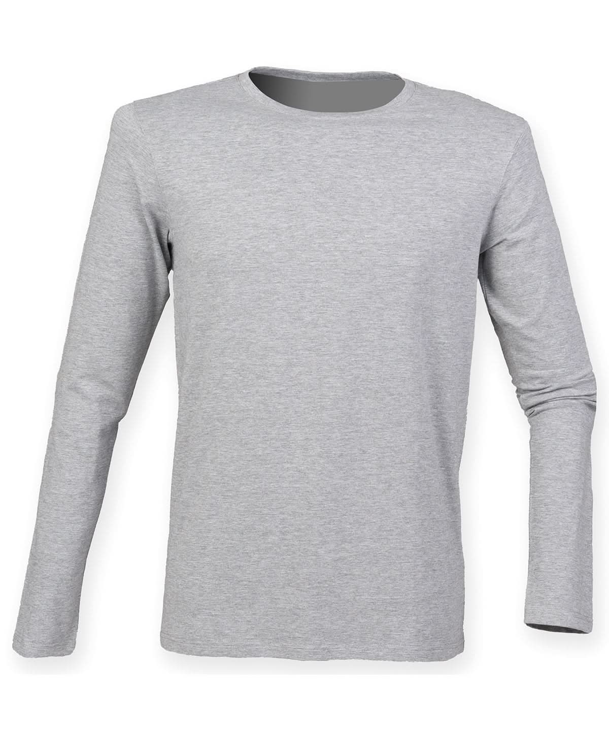 SF Feel good long sleeved stretch t shirt 124 SF124 - - Customisable T-Shirt