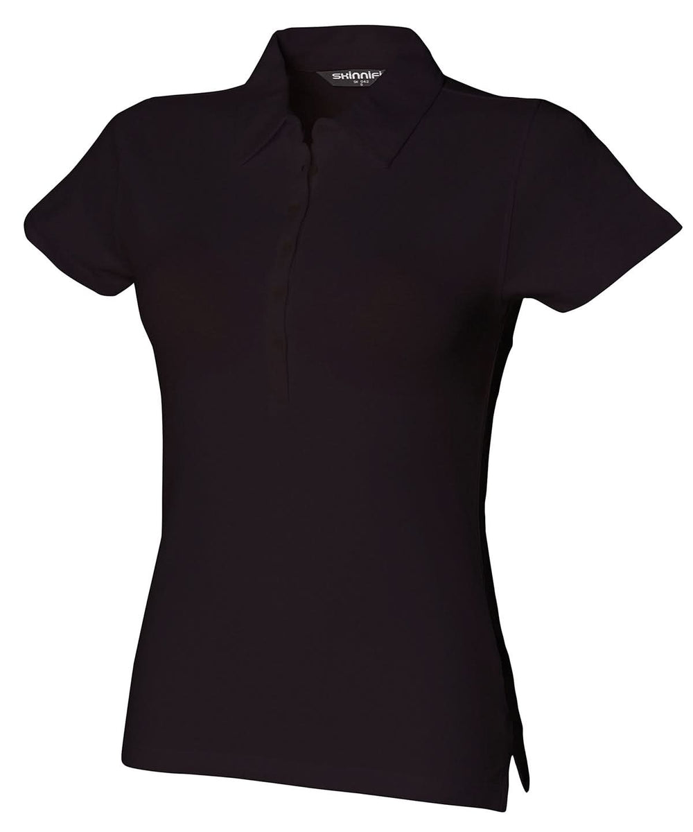 Womens short sleeve stretch polo - SK042