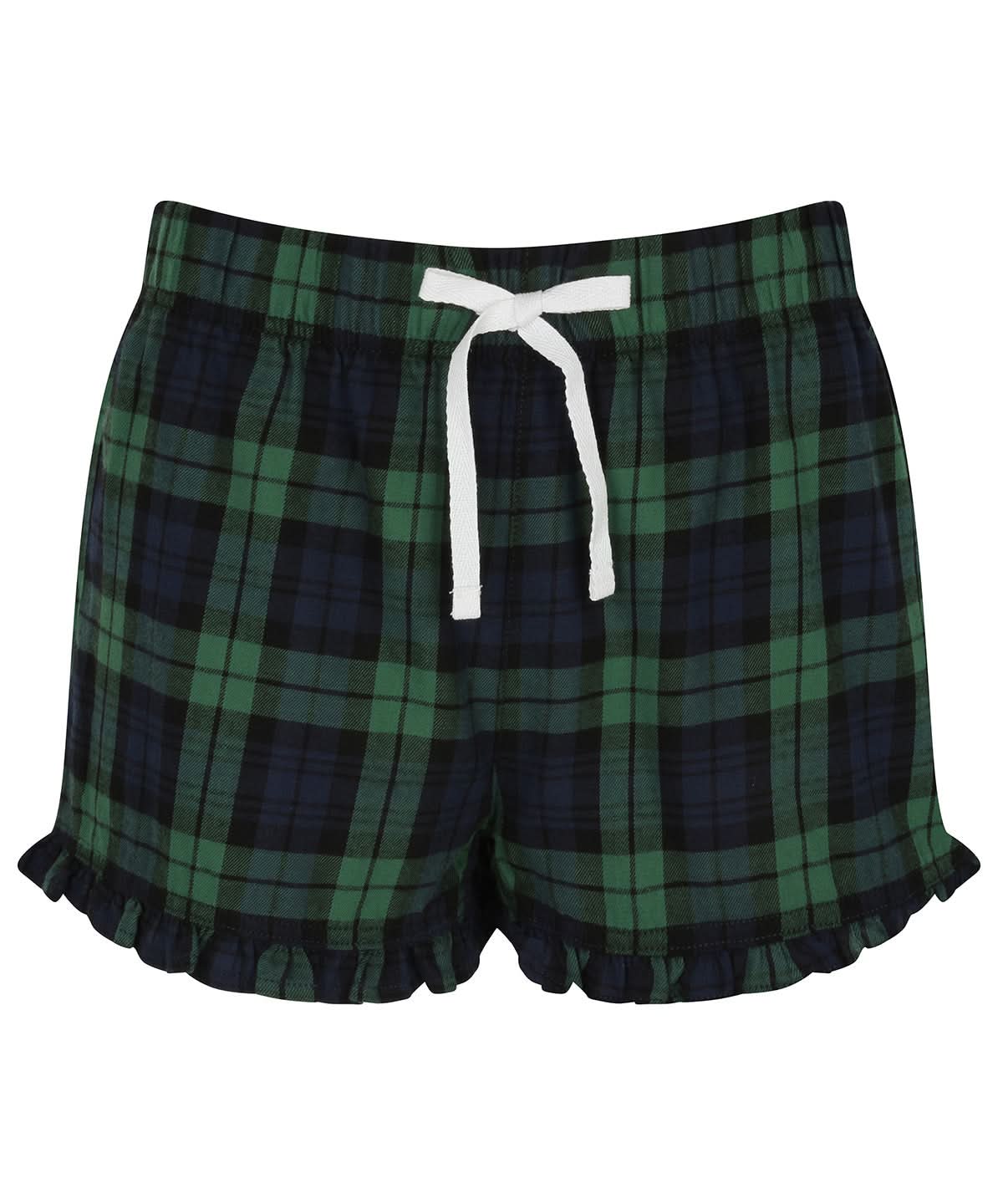 SF Womens tartan frill shorts SK082 - - Customisable Shorts