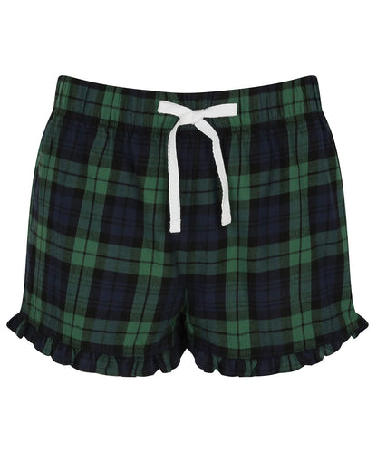 SF Womens tartan frill shorts SK082 - - Customisable Shorts