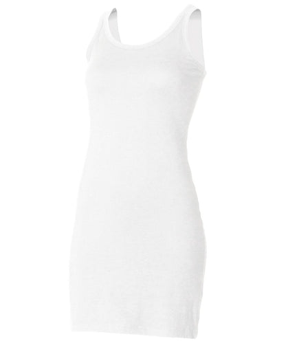 SF Extra long stretch tank SK104 - White - Customisable T-Shirt
