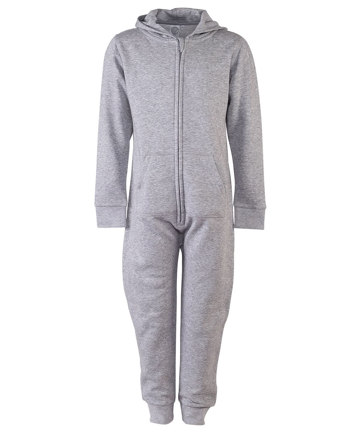 SF Kids all in one SM470 - Heather Grey - Customisable Onesies