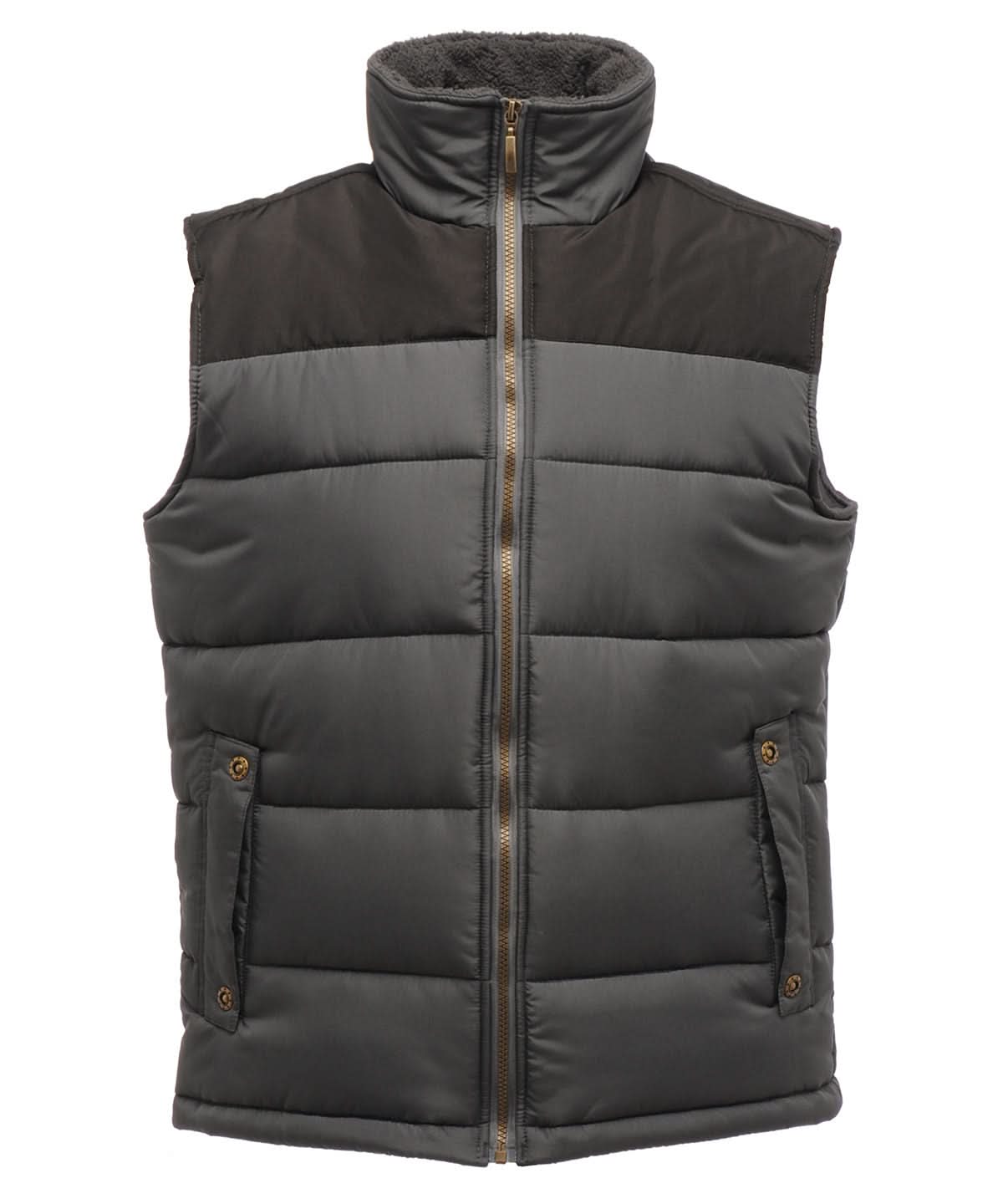 Regatta Professional Altoona insulated bodywarmer SN104 - Seal Grey Black - Customisable Bodywarmers