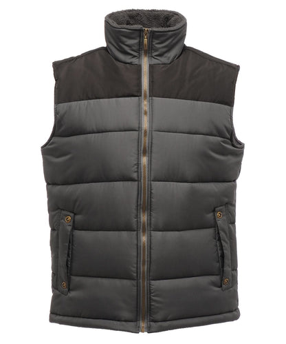 Regatta Professional Altoona insulated bodywarmer SN104 - Seal Grey Black - Customisable Bodywarmers