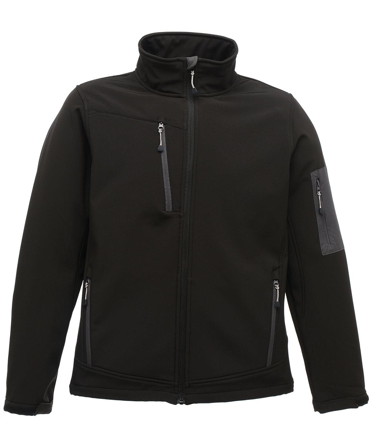 Regatta Professional Arcola 3 layer softshell SN110 - Black Seal Grey 3XL - Customisable Softshell Jacket
