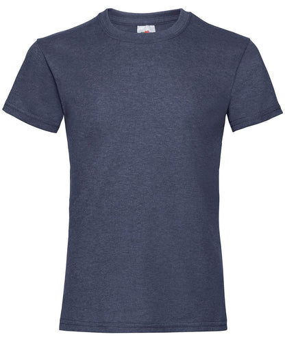 Girls Valueweight T Short Sleeve005 - Vintage Heather Navy - Customisable T-Shirt