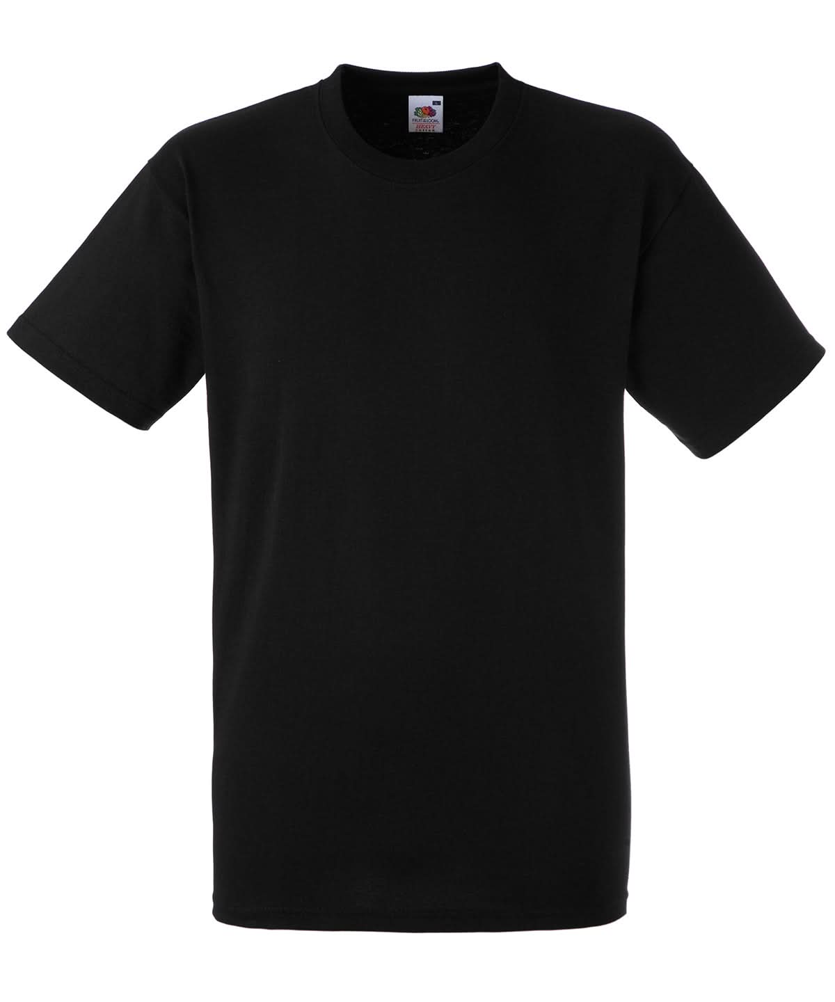 Heavy Cotton T SS008 - Black - Customisable T-Shirt