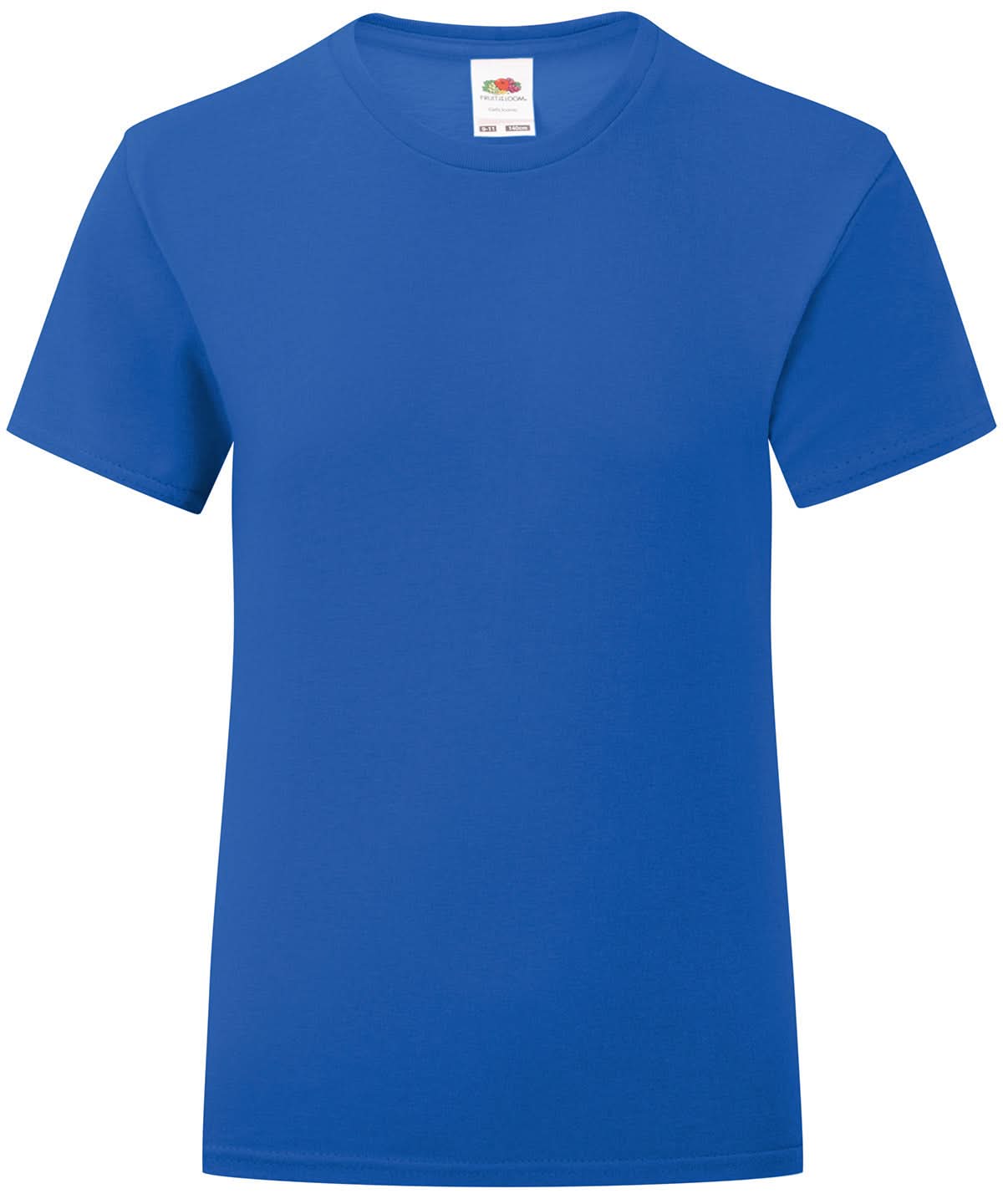 Girls Iconic T SS025 - Royal Blue - Customisable T-Shirt
