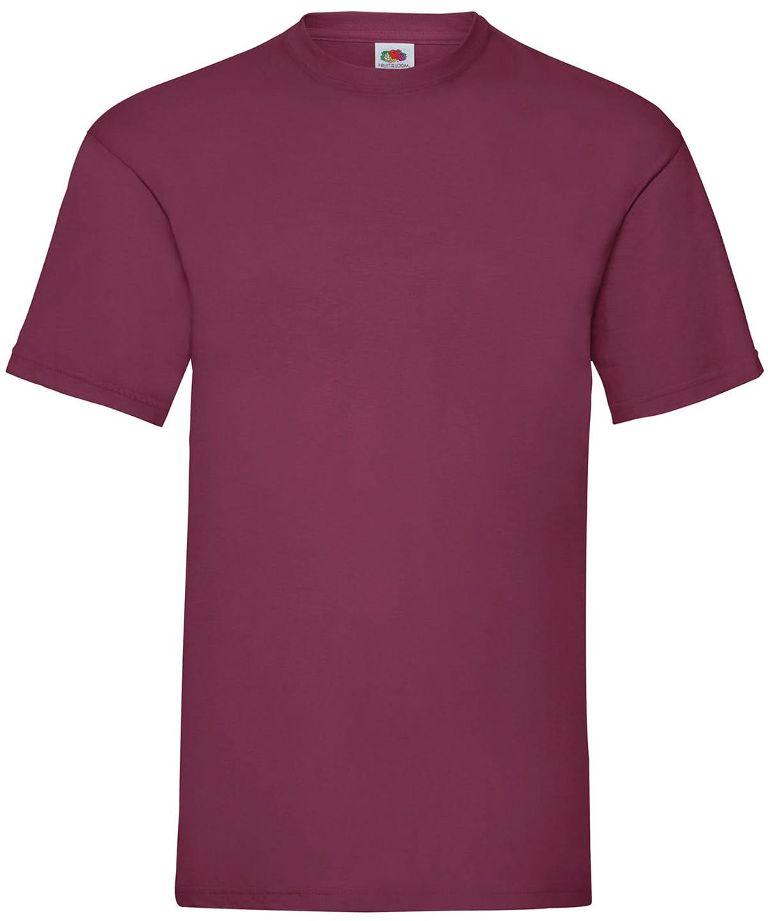 Valueweight T Burgundy SS030 - Burgundy - Customisable T-Shirt