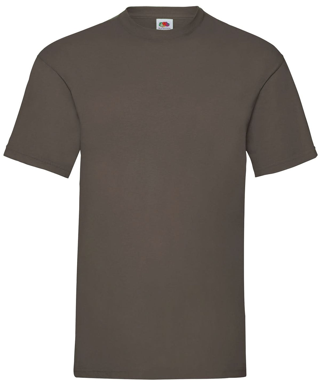 Valueweight T Chocolate SS030 - Chocolate - Customisable T-Shirt