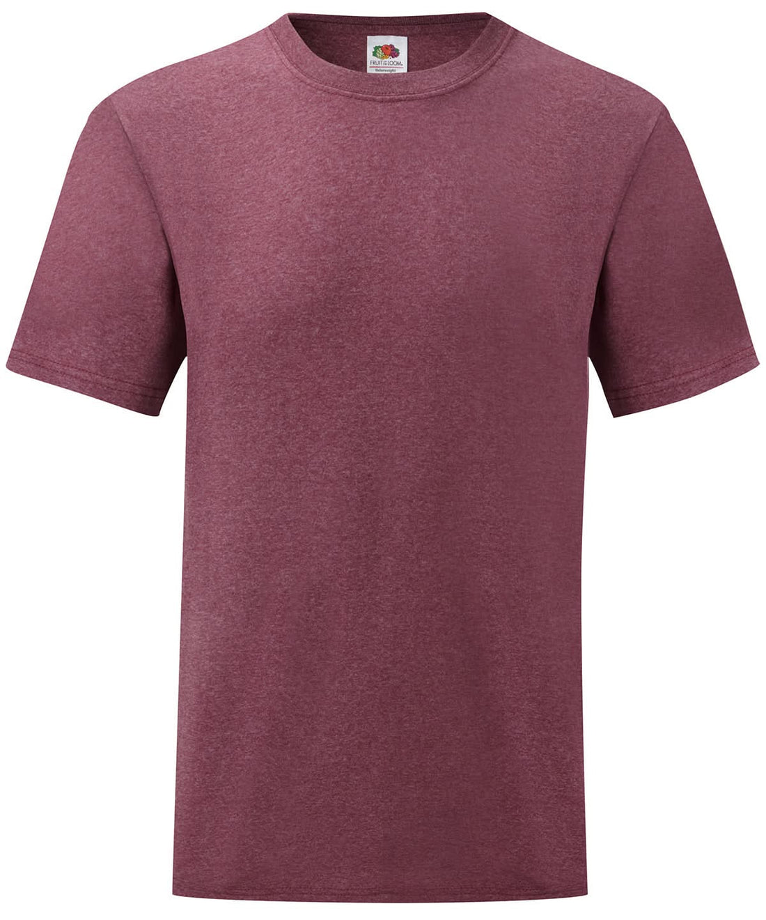 Valueweight T Heather Burgundy SS030 - Heather Burgundy - Customisable T-Shirt