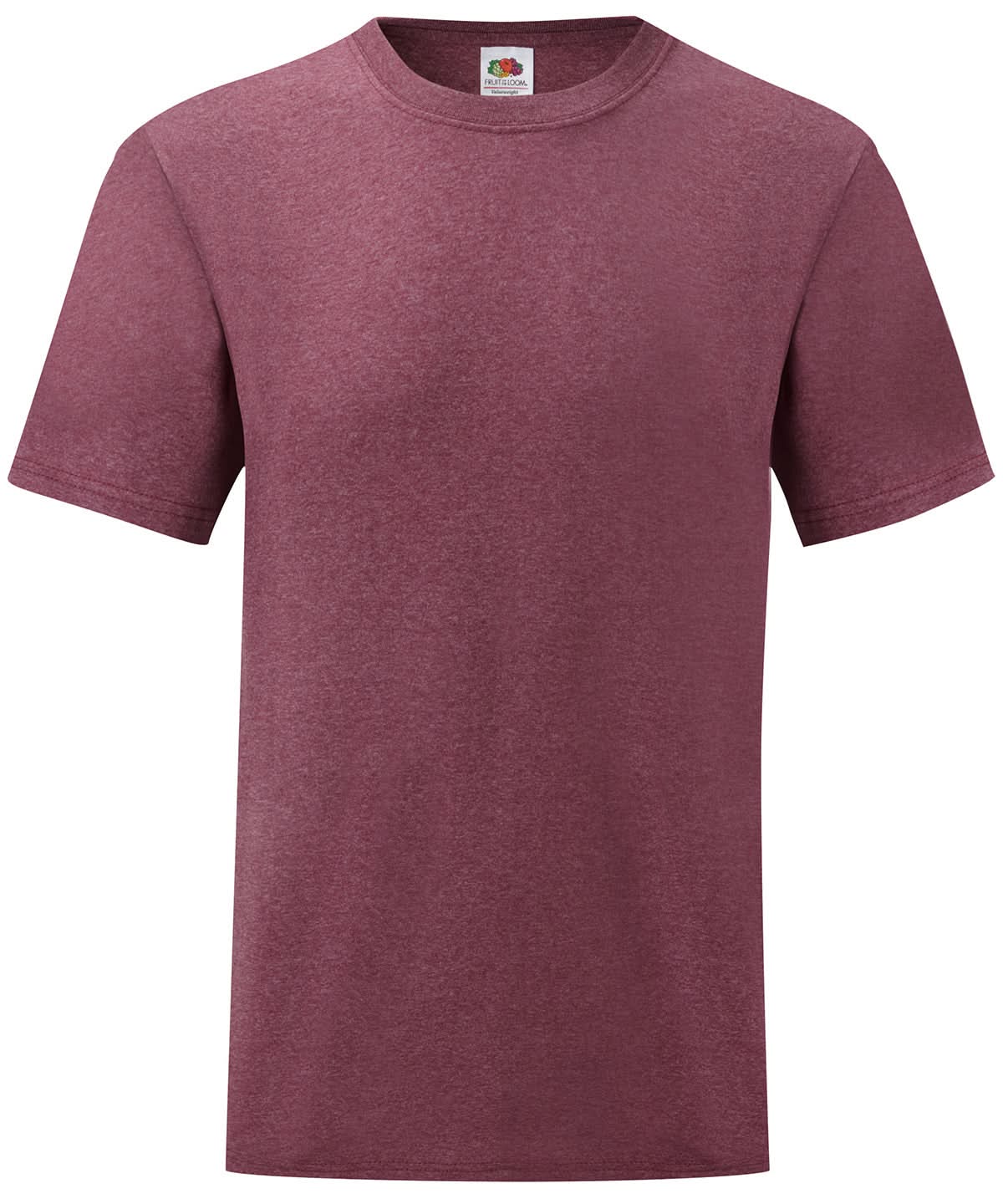 Valueweight T Heather Burgundy SS030 - Heather Burgundy - Customisable T-Shirt