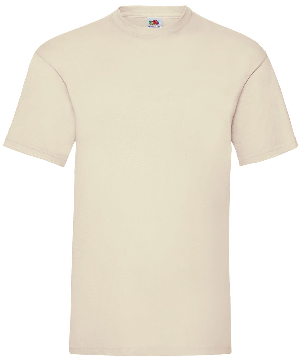 Valueweight T Natural SS030 - Natural - Customisable T-Shirt