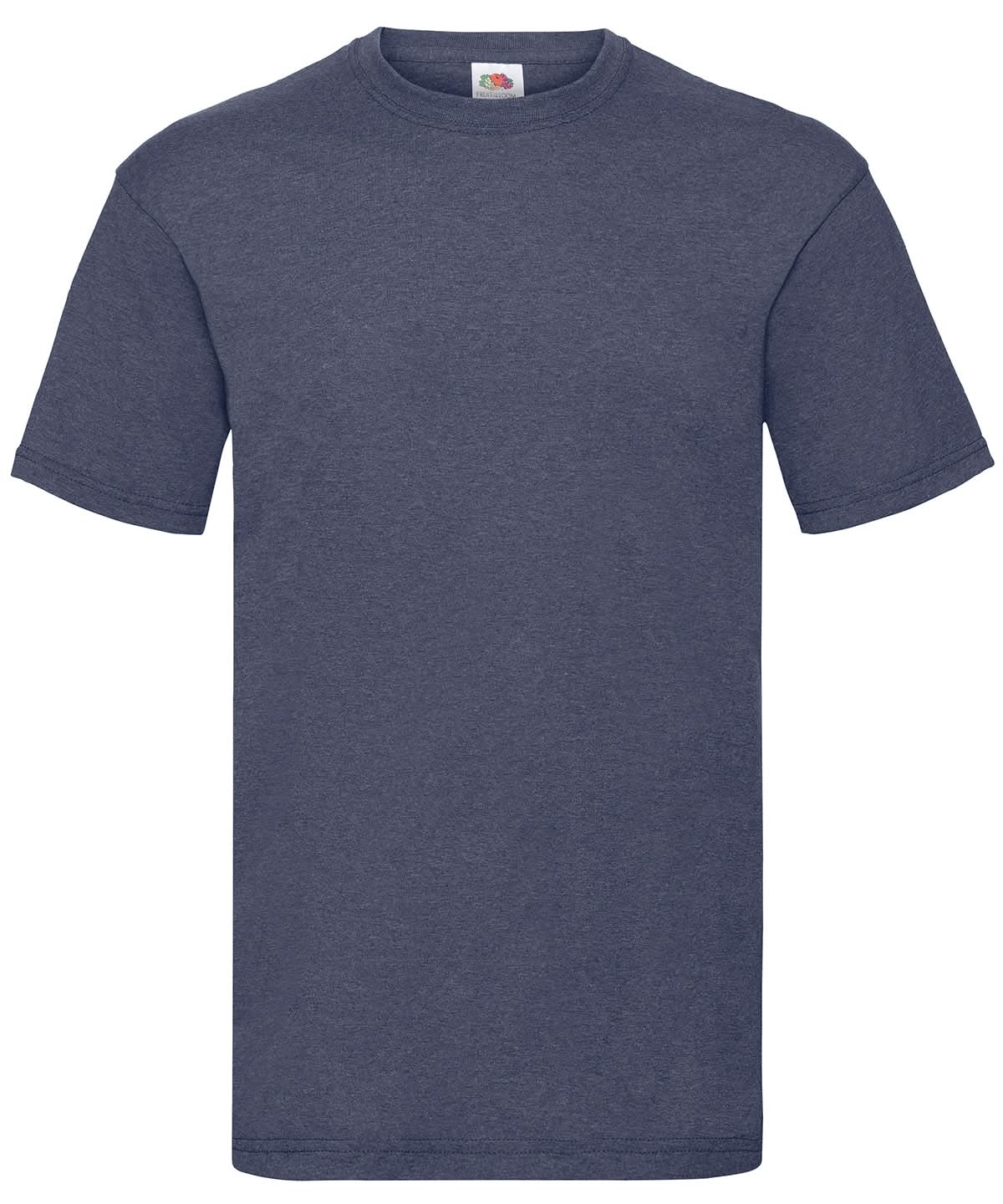 Valueweight T Vintage Heather Navy SS030 - Vintage Heather Navy - Customisable T-Shirt