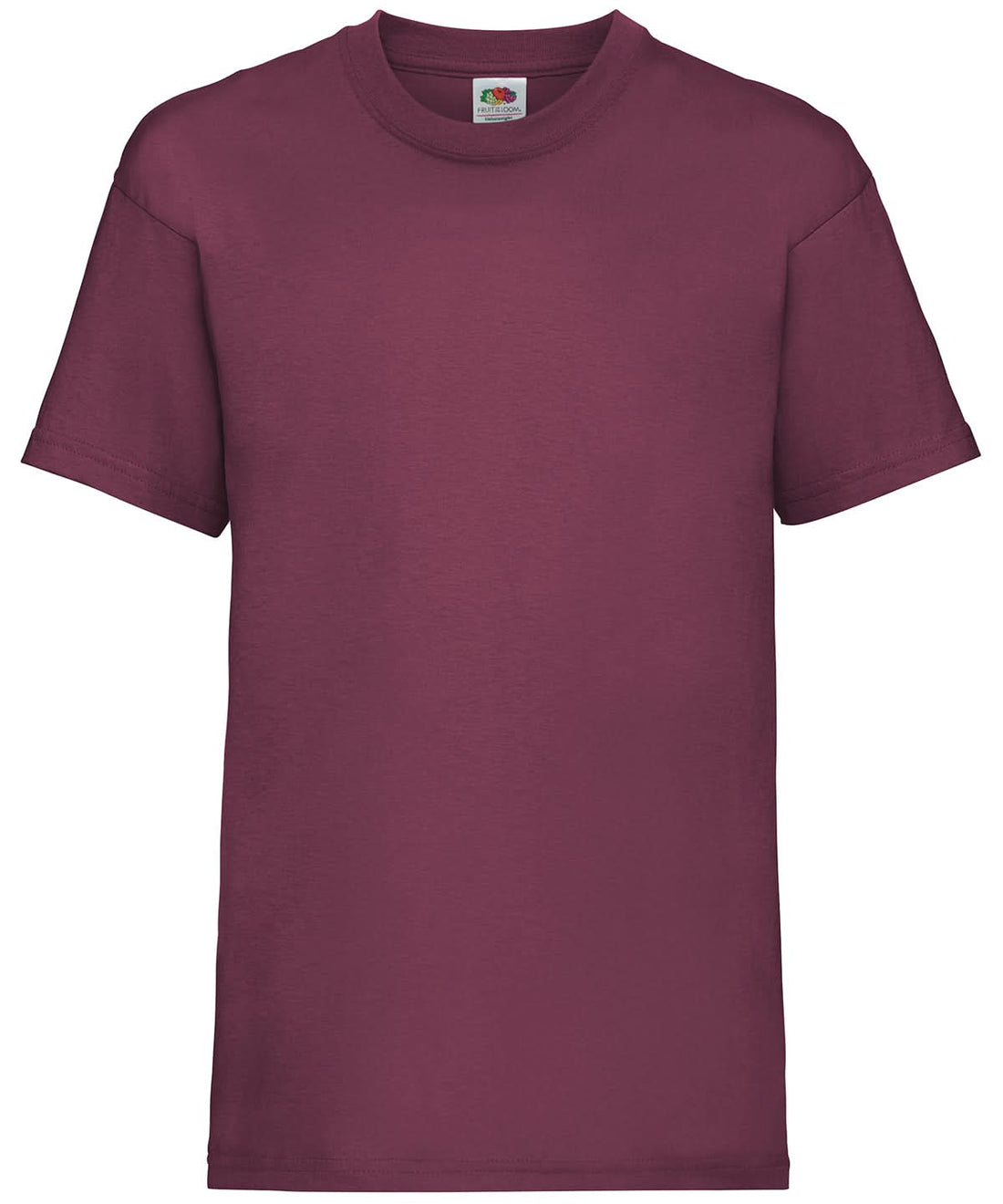 Kids valueweight T Burgundy SS031 - Burgundy - Customisable T-Shirt