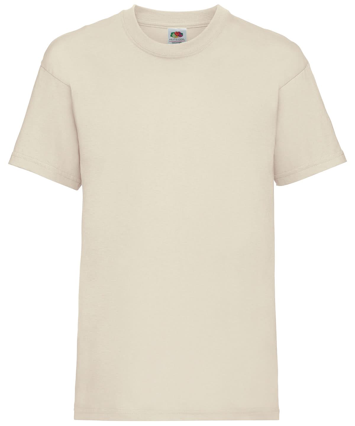 Kids valueweight T Natural SS031 - Natural - Customisable T-Shirt