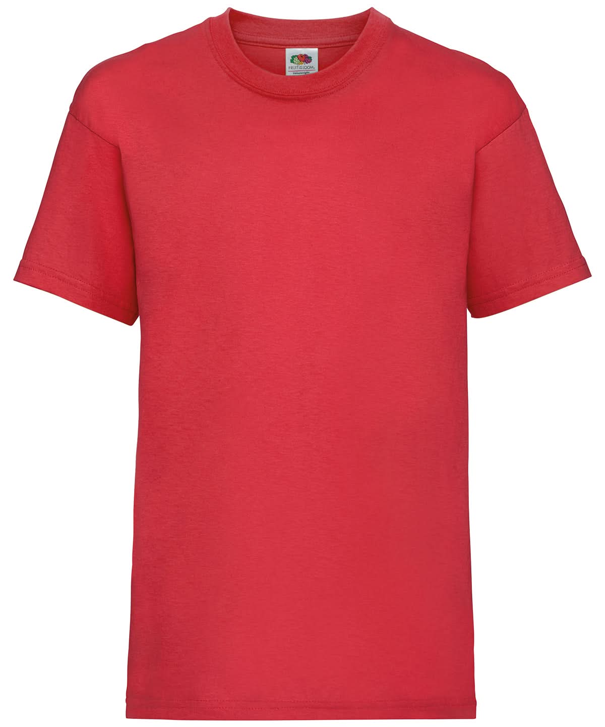 Kids valueweight T Red SS031 - Red - Customisable T-Shirt