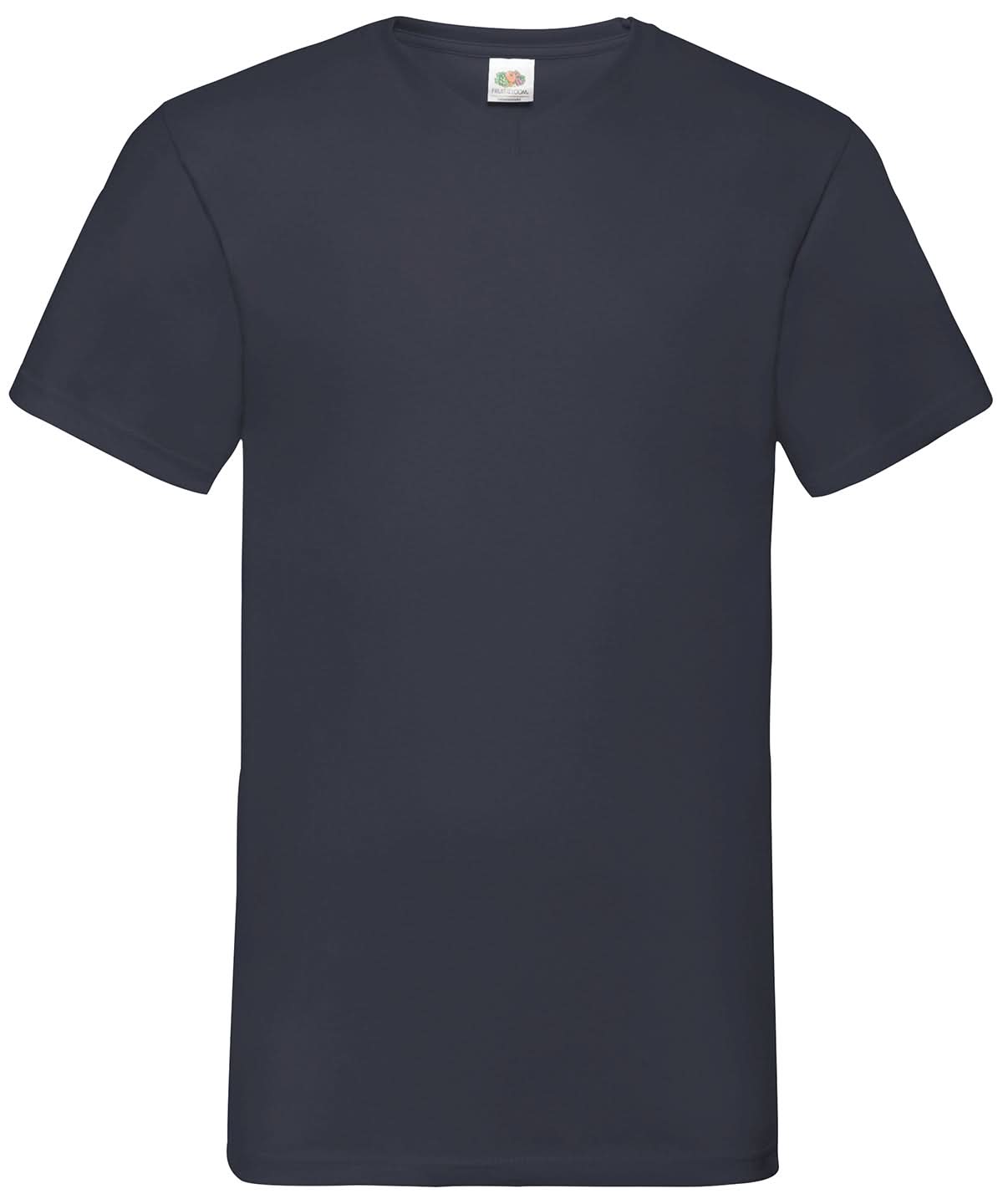 Valueweight V Neck T SS034 - Deep Navy - Customisable T-Shirt