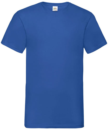 Valueweight V Neck T SS034 - Royal Blue - Customisable T-Shirt