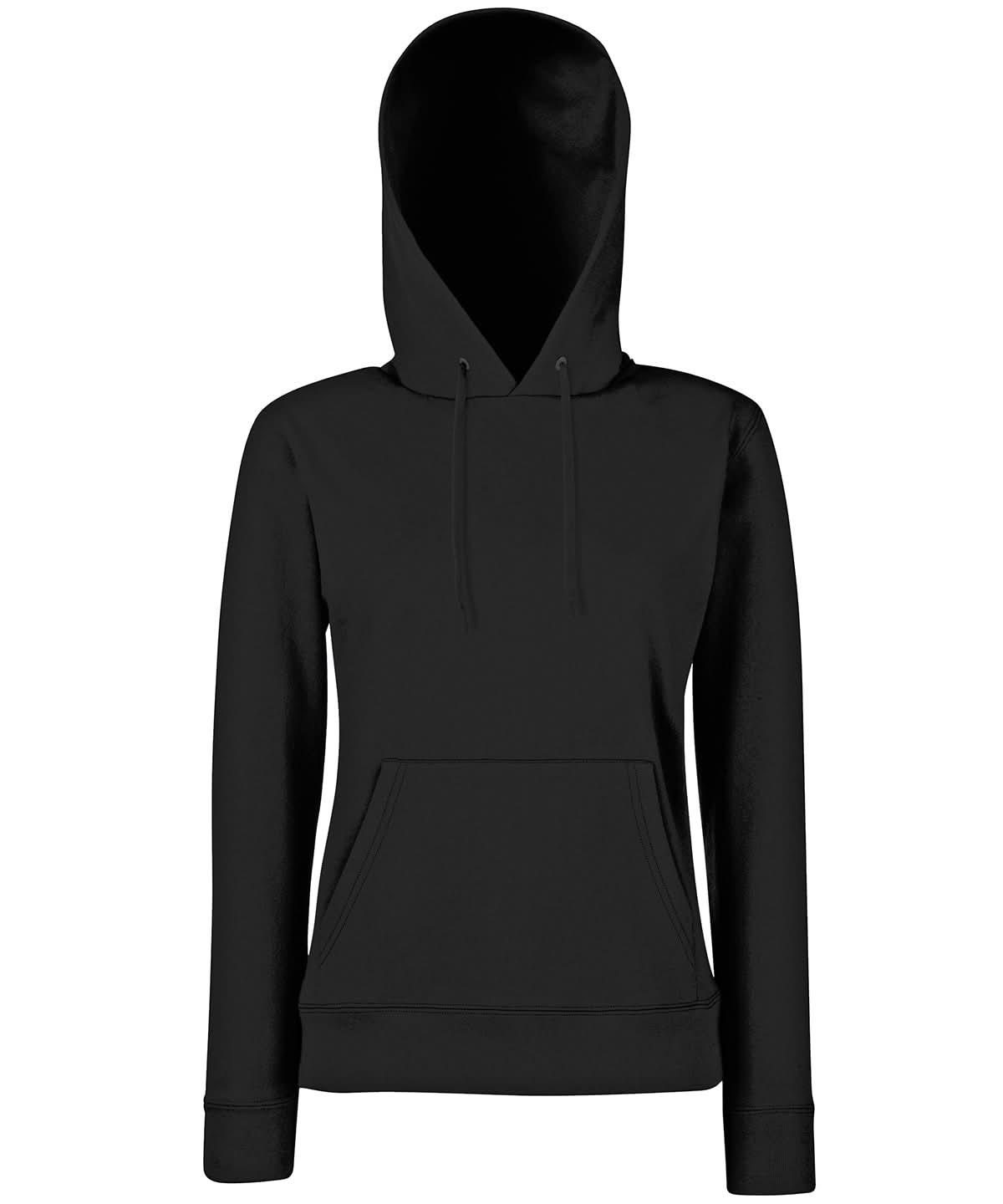 WomenS Classic 8020 Hooded Sweatshirt SS038 - Black - Customisable Sweatshirts