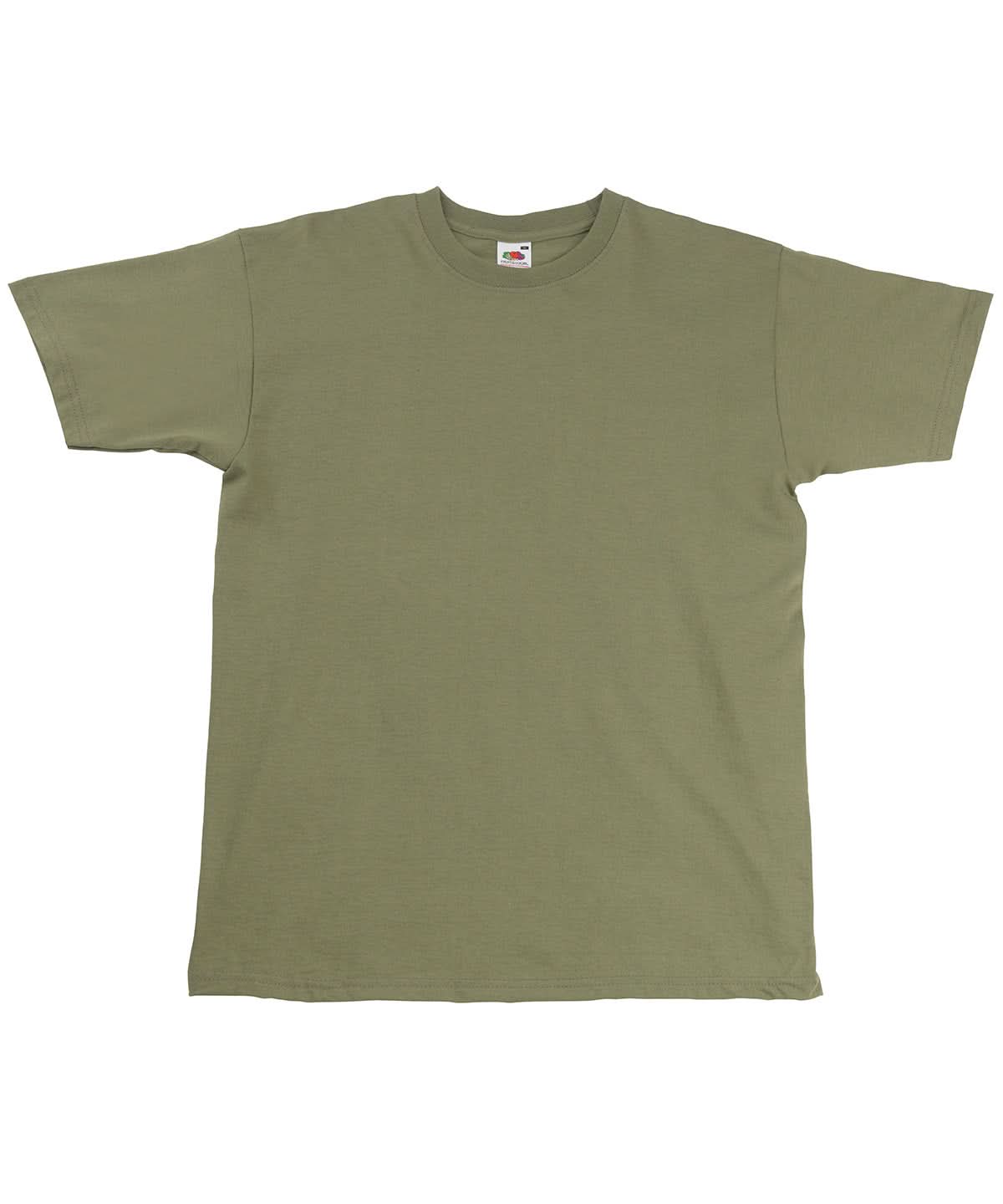 Super Premium T SS044 - Classic Olive - Customisable T-Shirt