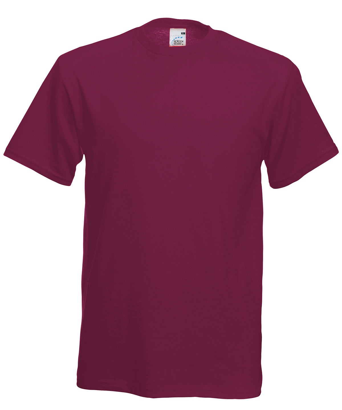 Original T - SS048 - Burgundy - Customisable T-Shirts