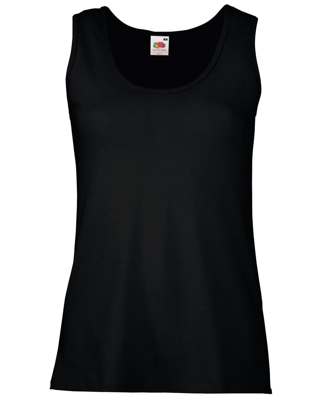 WomenS Valueweight Vest SS051 - Black - Customisable Vest