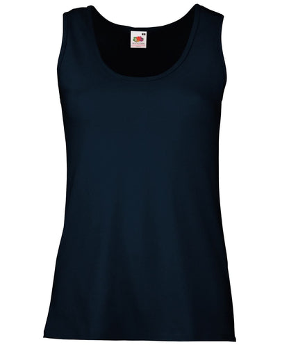 WomenS Valueweight Vest SS051 - Deep Navy M - Customisable Vest