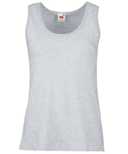 WomenS Valueweight Vest SS051 - Heather Grey - Customisable Vest