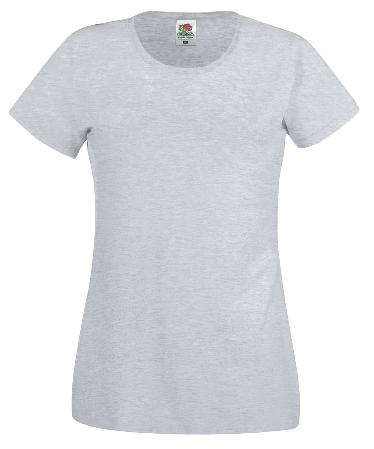 WomenS Original T SS060 - Heather Grey - Customisable T-Shirt