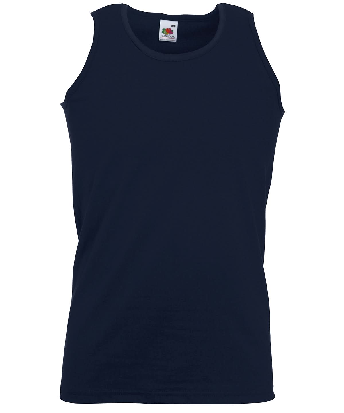 Valueweight Athletic Vest SS100 - Deep Navy - Customisable Vest