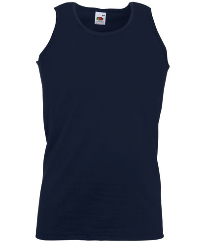 Valueweight Athletic Vest SS100 - Deep Navy - Customisable Vest