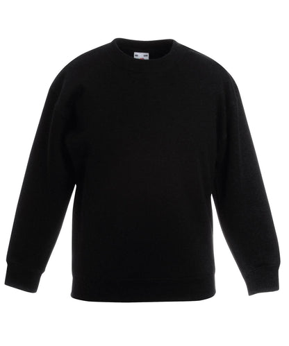 Kids Classic Set In Sweatshirt SS201 - Black - Customisable Sweatshirts