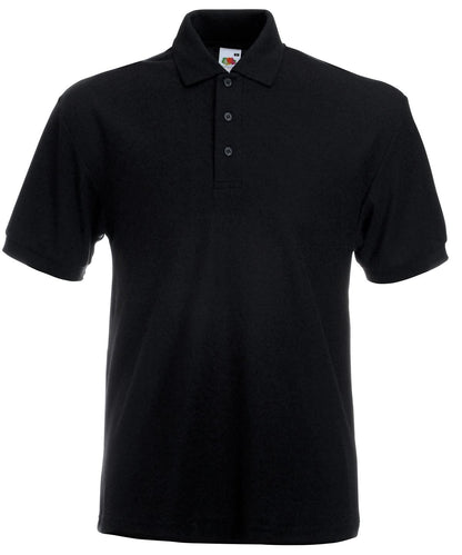 Heavyweight 6535 Polo SS204 - Black* - Customisable Polos