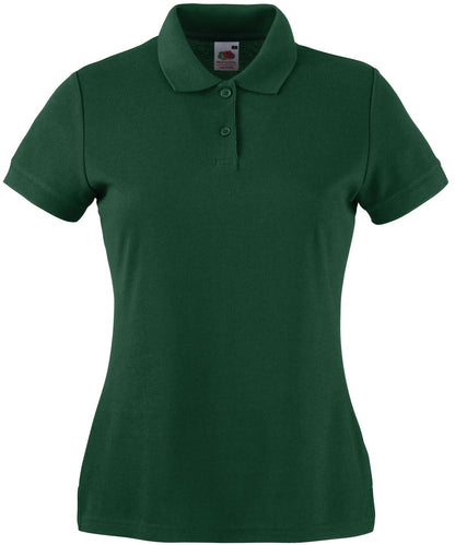 WomenS 6535 Polo SS212 - Bottle Green - Customisable Polos