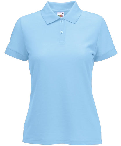 WomenS 6535 Polo SS212 - Sky Blue - Customisable Polos