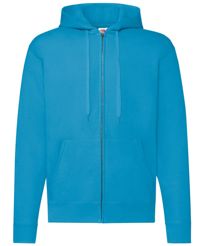 Classic 8020 Hooded Sweatshirt jacket SS222 - Azure Blue - Customisable Jacket