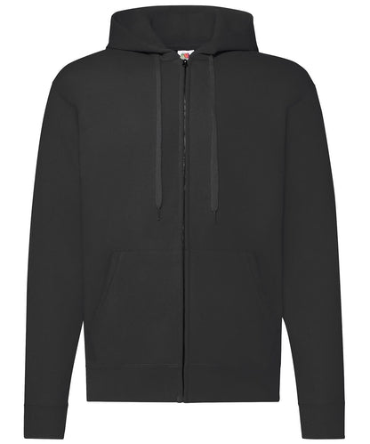 Classic 8020 Hooded Sweatshirt jacket SS222 - Black - Customisable Jacket