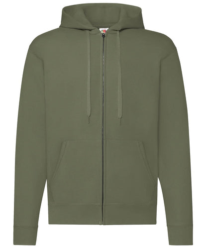 Classic 8020 Hooded Sweatshirt jacket SS222 - Classic Olive - Customisable Jacket