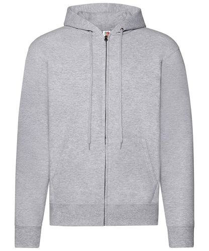 Classic 8020 Hooded Sweatshirt jacket SS222 - Heather Grey - Customisable Jacket