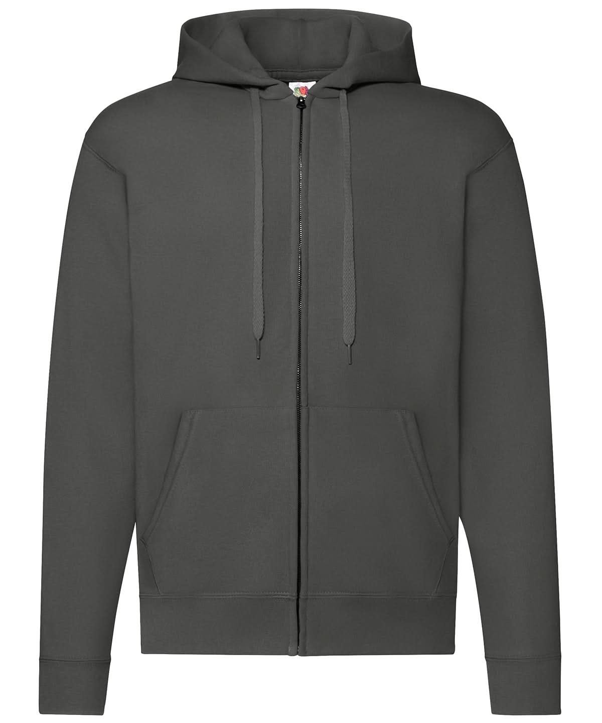 Classic 8020 Hooded Sweatshirt jacket SS222 - Light Graphite - Customisable Jacket