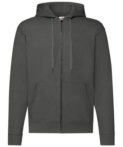 Classic 8020 Hooded Sweatshirt jacket SS222 - Light Graphite - Customisable Jacket