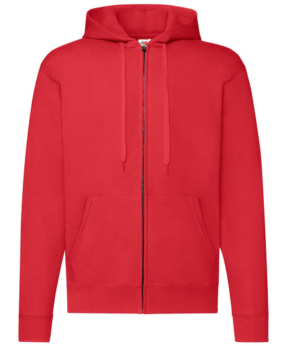 Classic 8020 Hooded Sweatshirt jacket SS222 - Red - Customisable Jacket