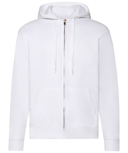 Classic 8020 Hooded Sweatshirt jacket SS222 - White - Customisable Jacket